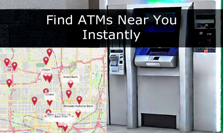 See All the ATMs Banks Near You Instantly See All the ATMs Banks Near You Instantly